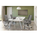 14010CHRGRY0509 - WREN EXECUTIVE CHAIR- Chrome & Gray
