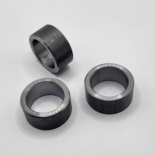 0.657" X 7/8" X 13/32" TUBE SPACER 1010 - 1020 STEEL PLAIN PER PRINT