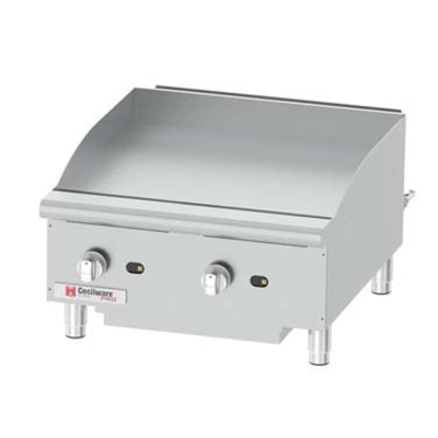 Grindmaster-Cecilware GCP24 24"W X 20"D Cooking Surface Countertop Gas Pro Griddle