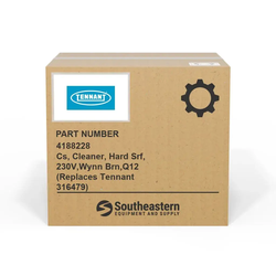 Tennant/Nobles - 4188228 - Cs, Cleaner, Hard Srf, 230V,Wynn Brn,Q12 (Replaces Tennant 316479)