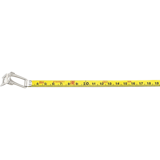 STARRETT LHY530-15CM L8 Style, 3/8'' x 15m Steel Replacement Blade Metric