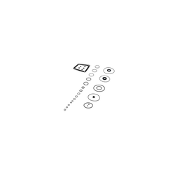 Nilfisk Advance - 33022094 - Gasket For Hydraulic Pump Kit P01