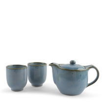 Tea Set Indigo Fog