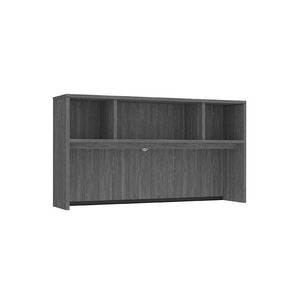 PL140OH 66" OPEN HUTCH- NEWPORT GRAY