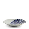 Plate Blue & White Cat Burglar 6.5"