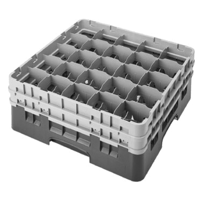 Cambro 25S534414 Camrack Glass Rack with 2 Extenders