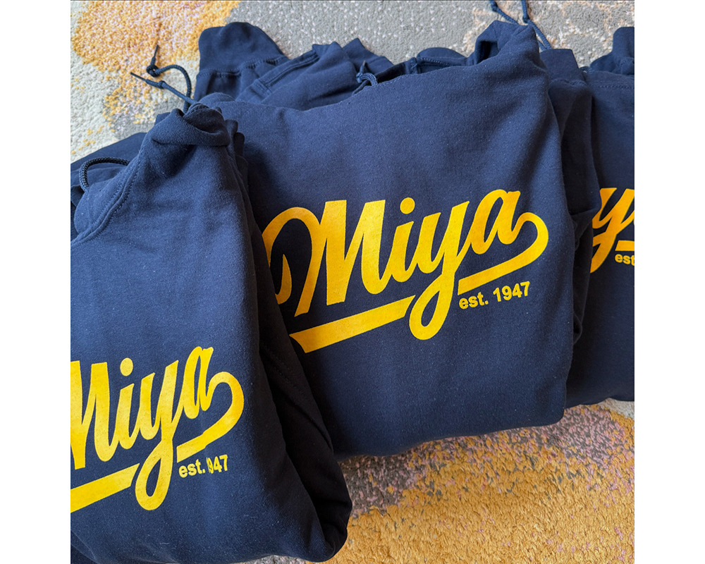 Miya Retro Logo Hoodie 2XL