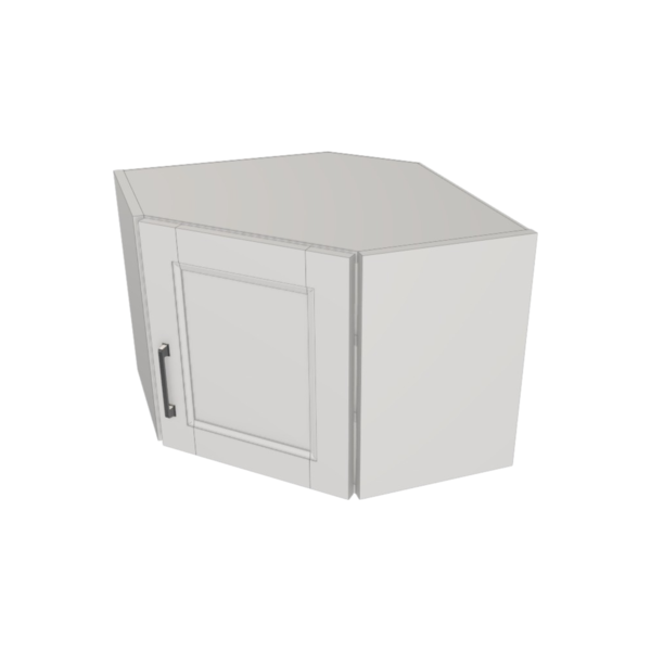 Vail Pure White Box Angle Wall Kit - 24”x 18” X 13”