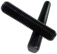 7/16" - 20 X 4" FULLY THREADED STRAIGHT ROD SAE J429 GR 8 PLAIN