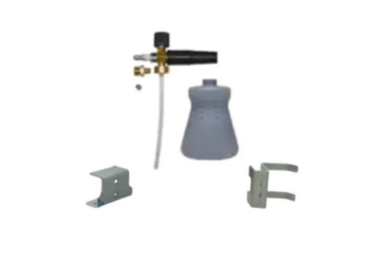 MTM Hydro Original Foam Cannon with Wide Base Bottle, Wall Bracket and Cradle