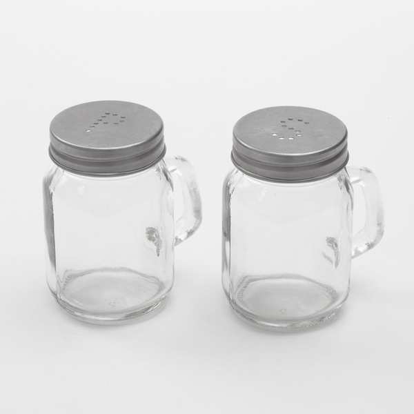 Mason Jar Salt & Pepper Shakers