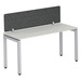 PLTPETP 15"H x 69"W PET PRIVACY PANEL - Charcoal