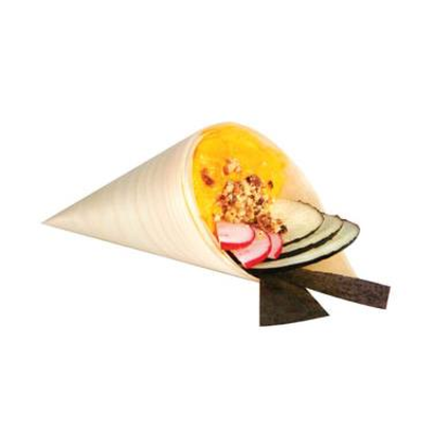 Cal-Mil CH107 7-1/2"W x 5"D x 2-3/4"H Gourmet Display Serving Cone