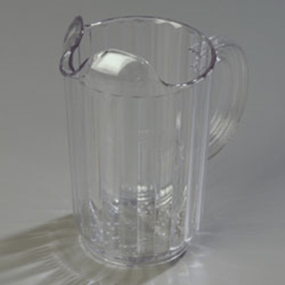 Carlisle 32 oz Clear Plastic Pitcher