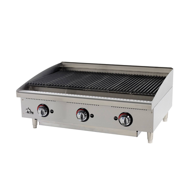 Star 6136RCBF Quik-Ship Star-Max Charbroiler Countertop
