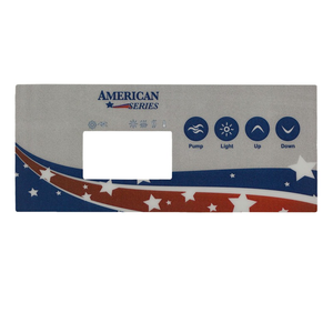 Dynasty K19 4-Button American Logo Overlay 12628