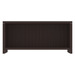 PL208OH 36" OPEN HUTCH -ESPRESSO