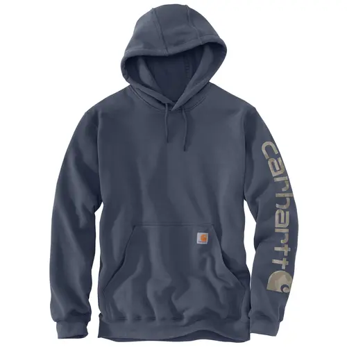 CARHARTT K288 - Loose Fit Midweight Logo Sleeve Graphic Sweatshirt - Superstorm