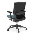 Propel Office Chair - Black Frame with Blue Seat