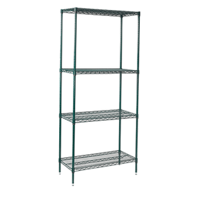Winco VEXS-1848 Wire Shelving Set 18" X 48" X 72"