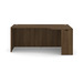 PL178R 71" RIGHT PORKCHOP 30"d - MODERN WALNUT