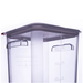 Araven 31855 Square Polycarbonate Container, 12 L./ 12,6 qt
