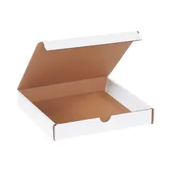 8 X 8 X 1-1/4" ECT32B WHITE LITERATURE MAILERS ML881  50/BD