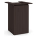 PLCUBED2040 40" CUBE BASE WITH DOOR- ESPRESSO