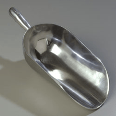 Carlisle 85 oz Cast Aluminum Scoop