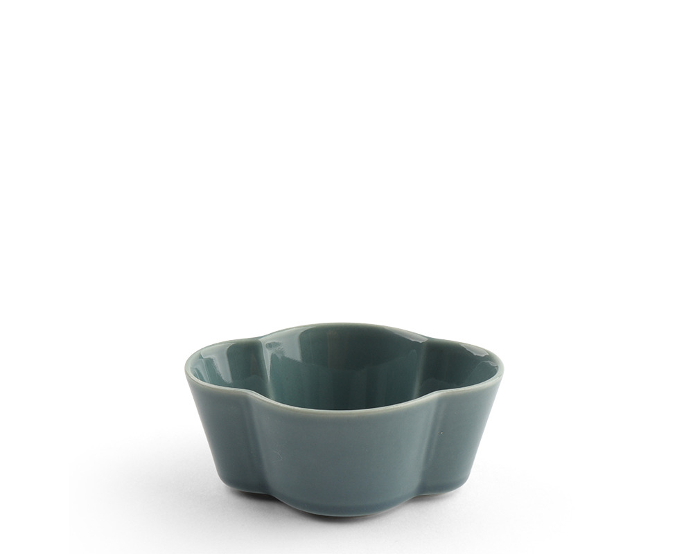 Bowl 3.5" x 2.5" Smoky Blue Cloud