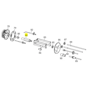 Veloci Heater Replacement Nozzle Support - Fire 155