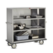 FWE/Food Warming Equipment UCE-415 Super Duty Queen Mary Enclosed Cart 24" X 50" Shelves