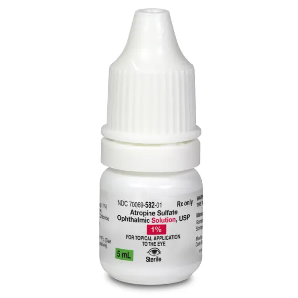 Atropine 1% 5mL Somerset NDC 70069058201