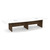 12' Classic Boat Shape Conference Table with Panel Base - White Top, Modern Walnut Base