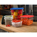 Carlisle 1195207 Squares Polycarbonate Food Storage Container 6 