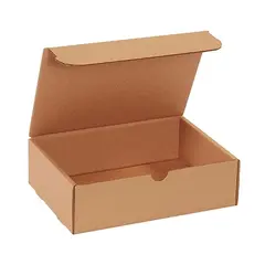 9 X 6.5 X 2.75" ECT32B KRAFT CORRUGATED MAILER, 50/BD  M962K