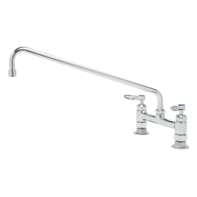 T&S Brass B-0220-CR Mixing Faucet Deck Mount