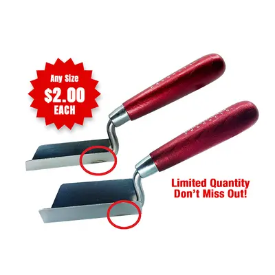 DISCOUNTED 1 1/2" INSIDE CORNER EDGER