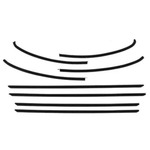 Window Felt Beltline Weatherstrips