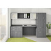 PL207 65" WARDROBE STORAGE CABINET- Newport Gray
