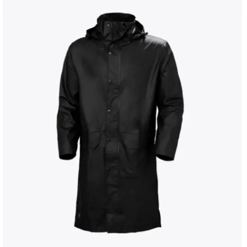 HELLY HANSEN 70186 - Voss Rain Coat - Black