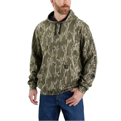 CARHARTT 105484 - Loose Fit Midweight Camo Graphic Sweatshirt - Mossy Oak Bottomland Camo