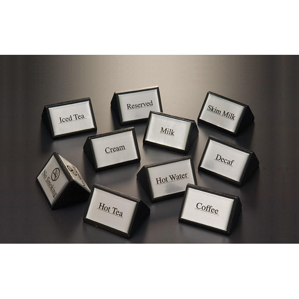 Black Wood Signs