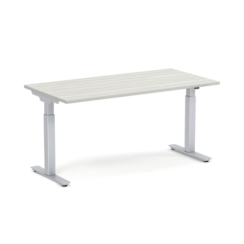 Echo Electric Sit-Stand Desk 30" X 60" - Silver Birch
