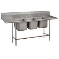 Advance Tabco 94-83-60-18RL Regaline Sink 3-Compartment