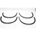 2015-2018 Chevrolet 1500/2500/3500 [NOT DUALLY] Black Fender Trim