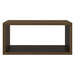 PL9997 COMPOSE END TABLE CUBE- MODERN WALNUT