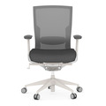 Propel Office Chair - White Mesh Back with Charcoal Seat