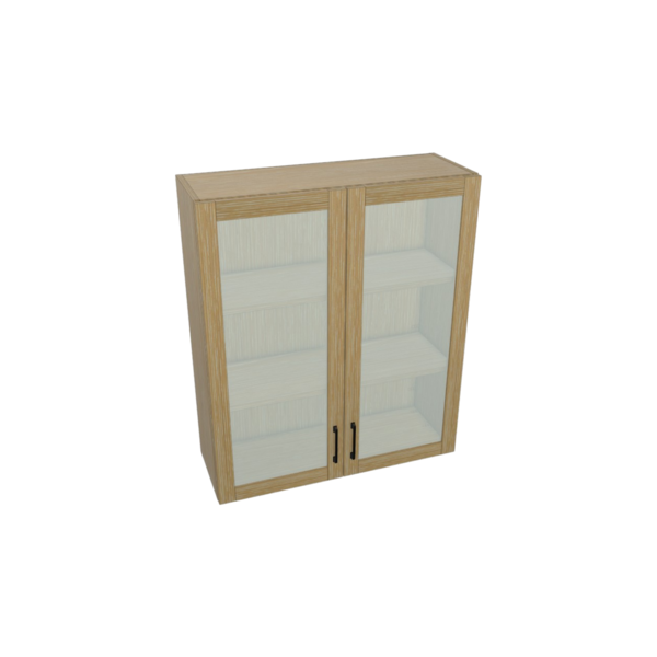 Chelsea Glass Door Wall Cabinet Kit - 36”x 42” X 13”