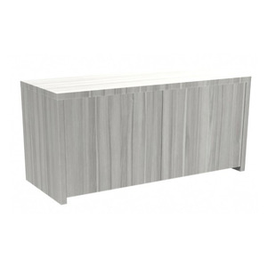 CLAHU4001 - Wall Mounted Hutch w/Laminate Doors - Silver Birch
